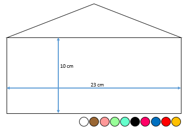 SOBRE V AMERICANO CON VENTANA 10 X 23 50UND