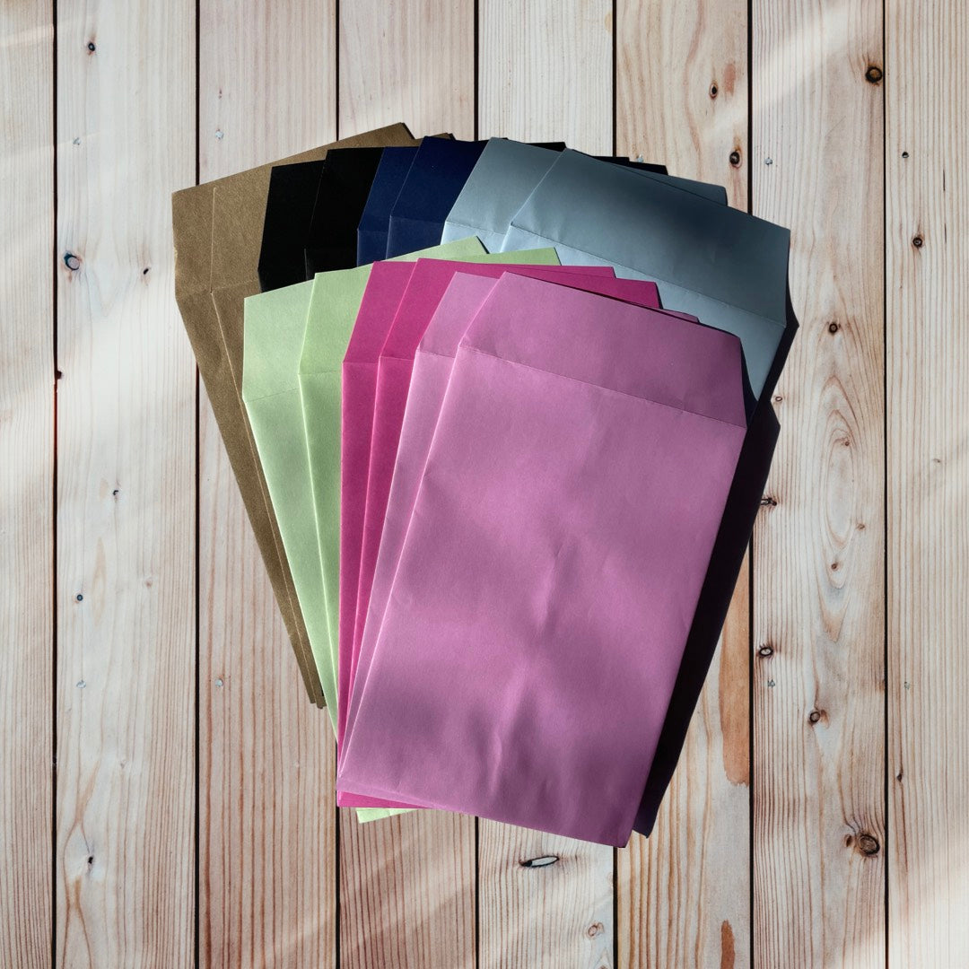 Sacos Papel Pago 13x19 cm (Paquete 25 uni)